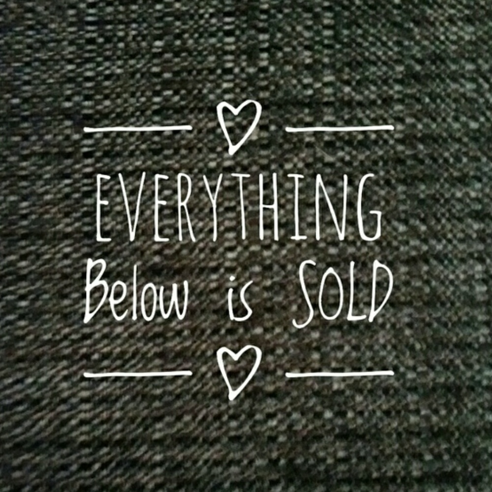 Everything below is sold.
